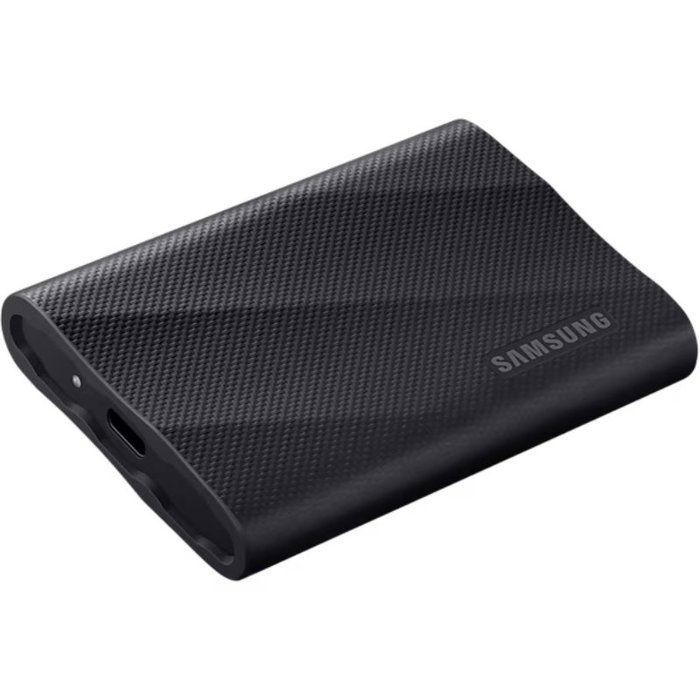 Samsung Portable SSD T9 - Disco Externo SSD 2TB, Velocidad 2000MB/s, USB 3.2 Gen 2x2, Resistente a Caídas, Negro - MU-PG2T0B/EU